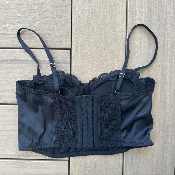 Urban Outfitters Black Corset Top - Picture 2 of 3